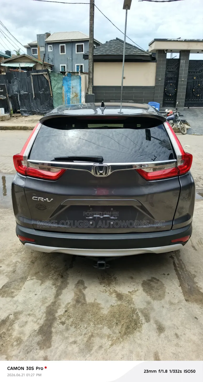 Honda CR-V 2018 Gray