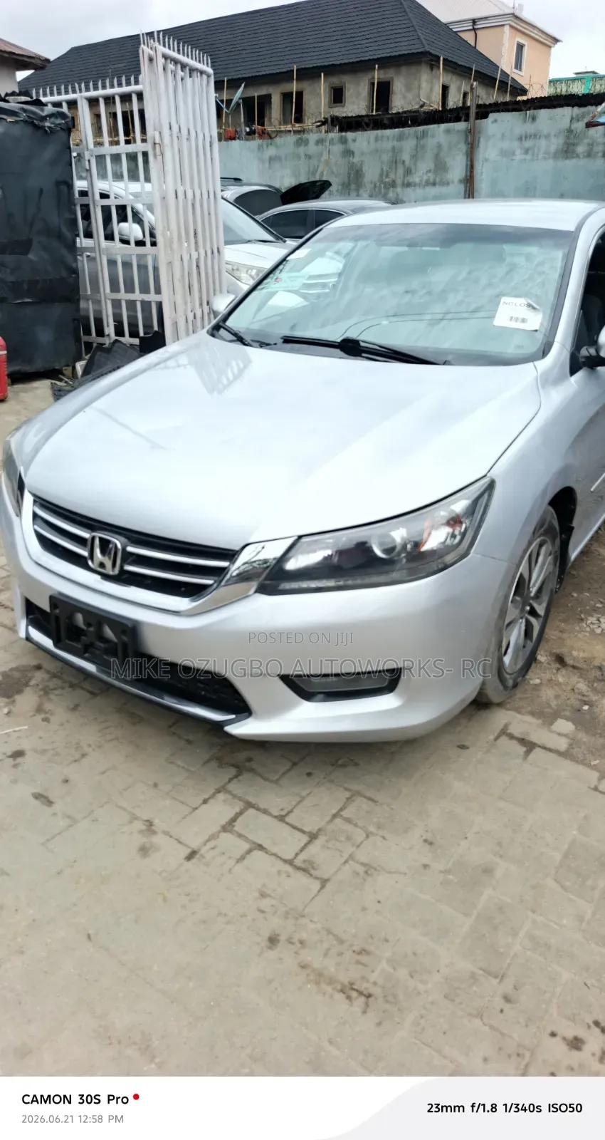 Honda Accord 2013 Silver