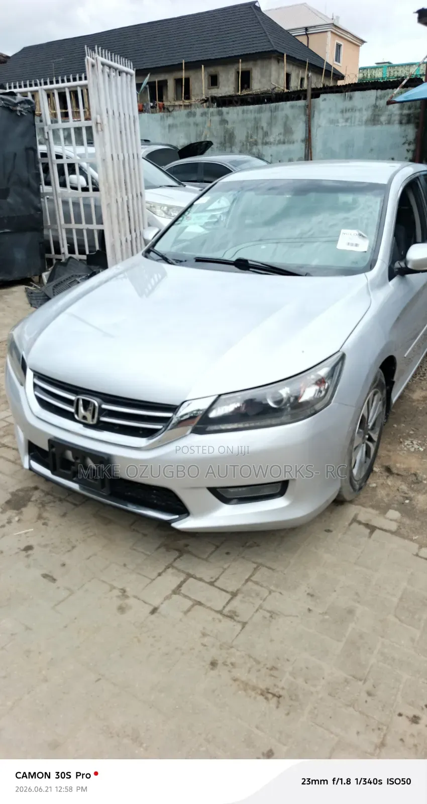 Honda Accord 2013 Silver
