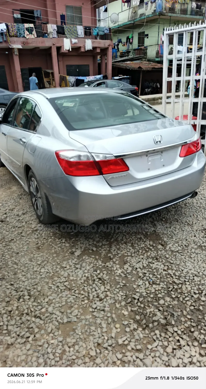 Honda Accord 2013 Silver