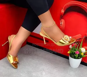 Mid-Height Party Heels for Women.