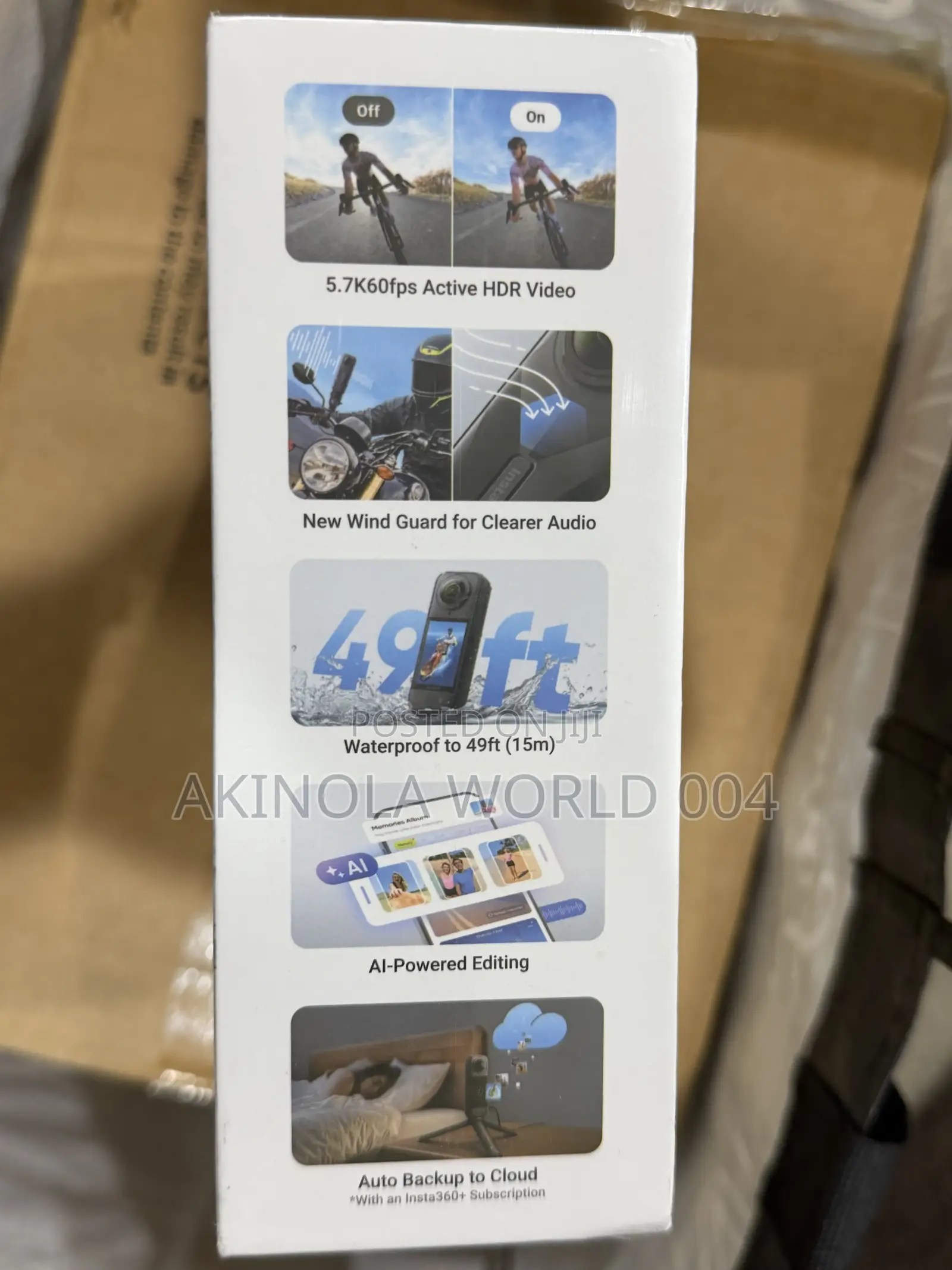 Brand New X5 Insta360
