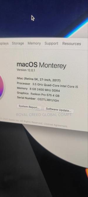 Desktop Computer Apple iMac 32GB Intel Core i5 SSD 1T