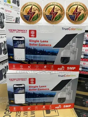 V380 5mp 4g Lte Connectivity. Remote Monitoring Without Needing Wi-Fi.
