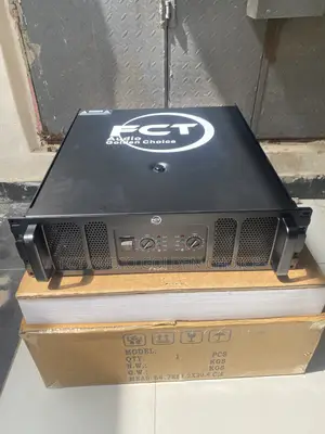 F C T Audio F8000 Power Amplifier