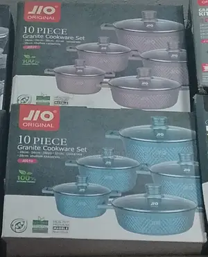 10-PCS Jlo Granite Cookware Set