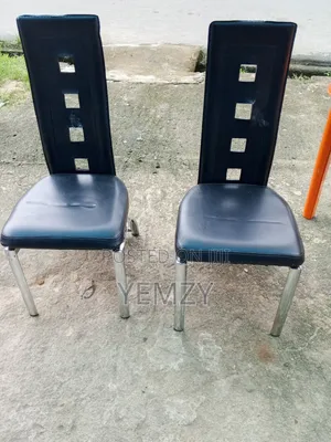 Direct Uk Used Modern High Back Pu Leather Dining Chairs.