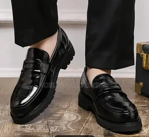 Men's Black/Brown Chunky Shoes Abl 8g