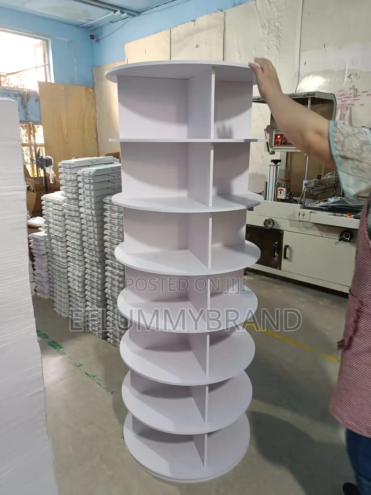7 Step Rotating Rack
