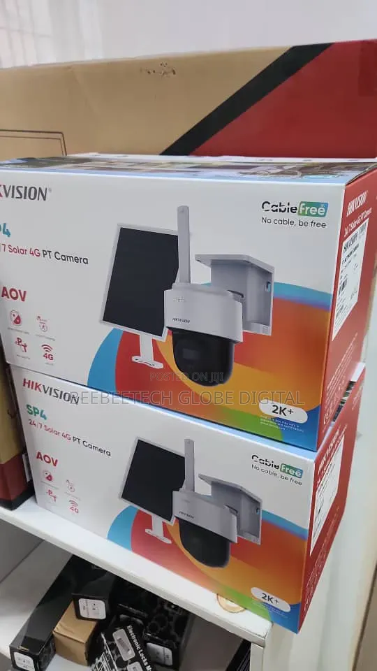 Single Lense Hickvision Solar CCTV
