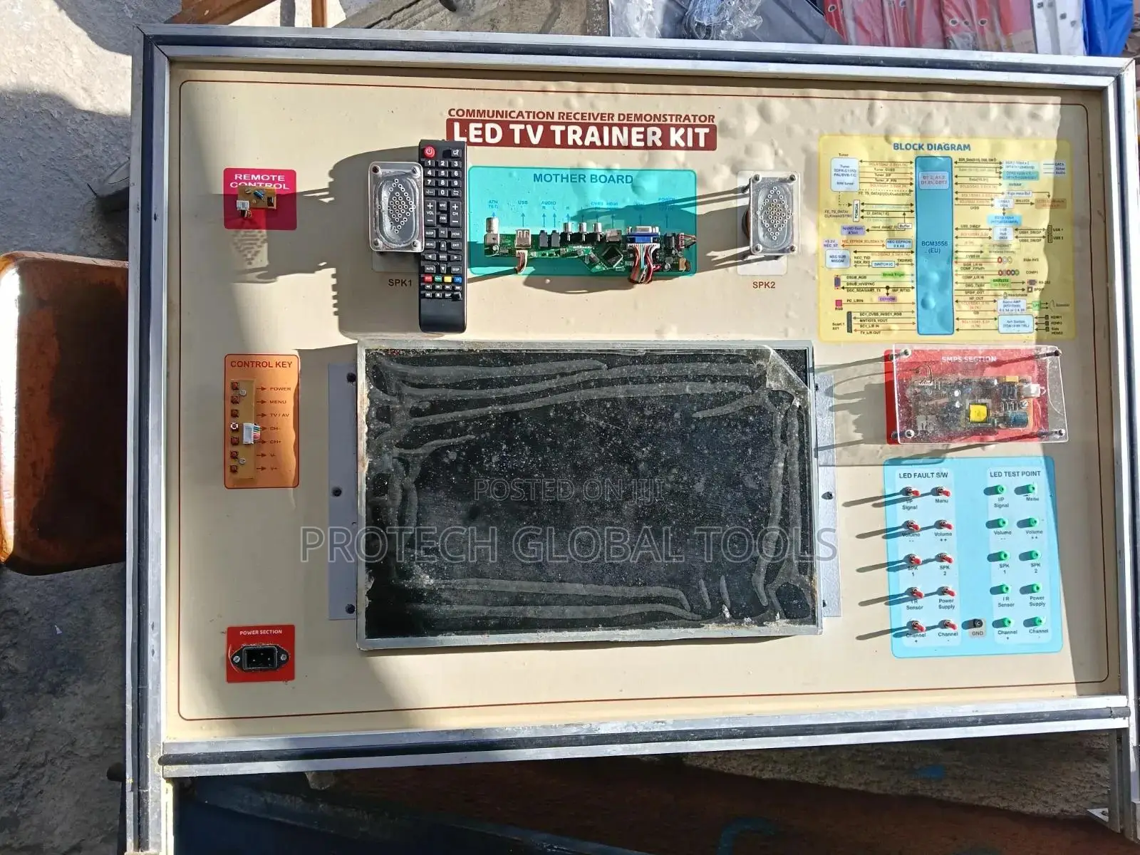 Communication Receiver Demonstrationed Tv Trainer