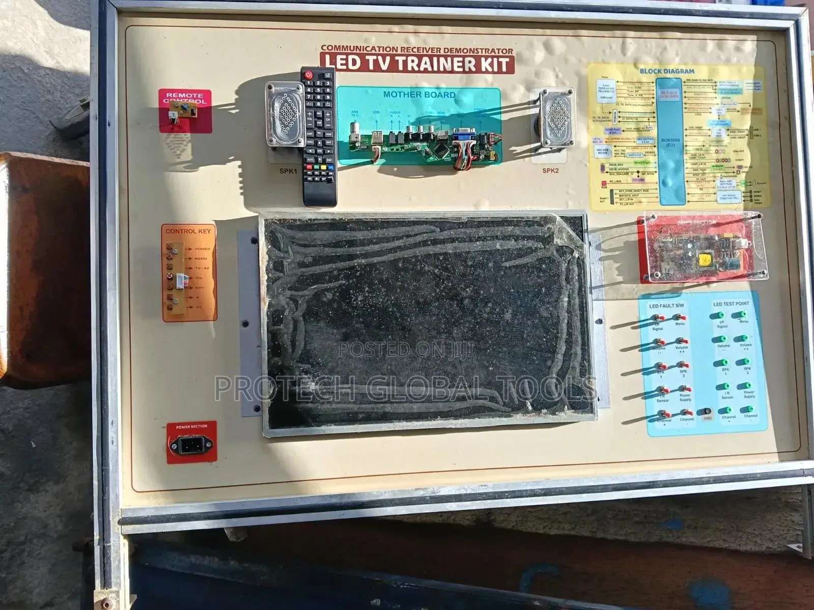 Communication Receiver Demonstrationed Tv Trainer