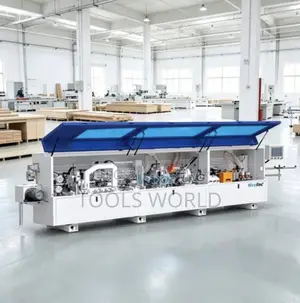 Automatic Edge Banding Machine With Pre-Milling Corner Rounding