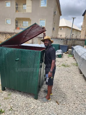 , All Metal Plastic Industrial Waste Bins Are Available