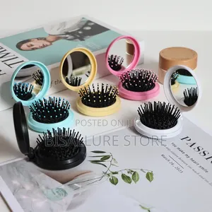 Mini Hair Brush and Mirror