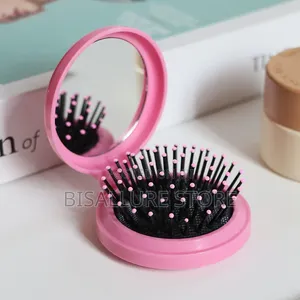 Mini Hair Brush and Mirror