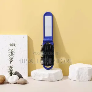 Long Mini Hair Brush and Mirror