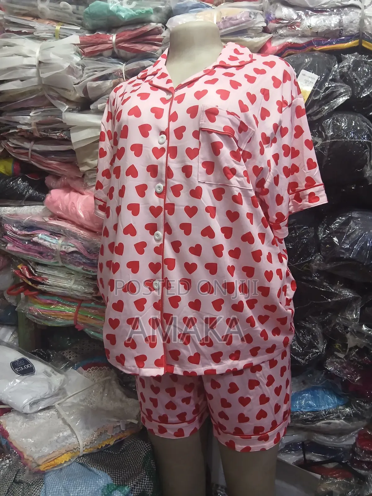 Love Dotted Night Wear