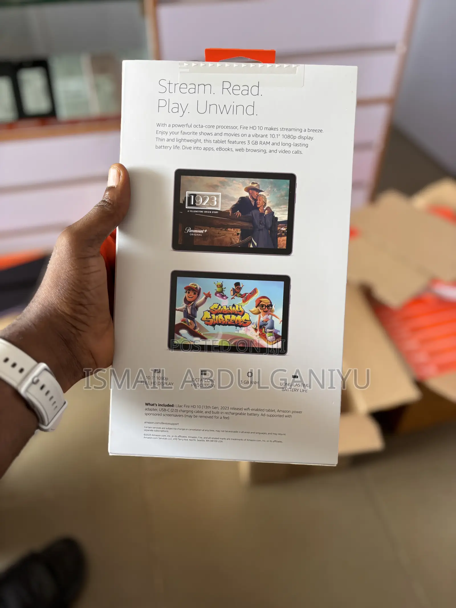 New Amazon Fire HD 10 64 GB