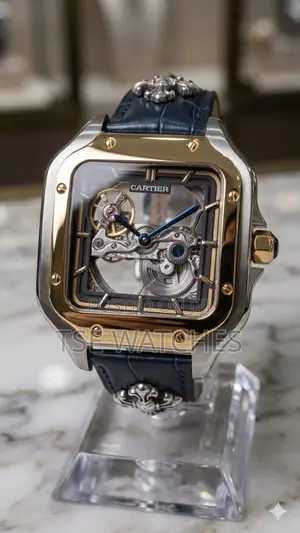 Cartier Santos Dumont Skeleton Custom Edition
