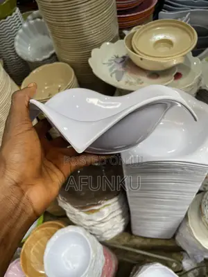 Ceramic Unbreakable Bowl Plate (12pcs)