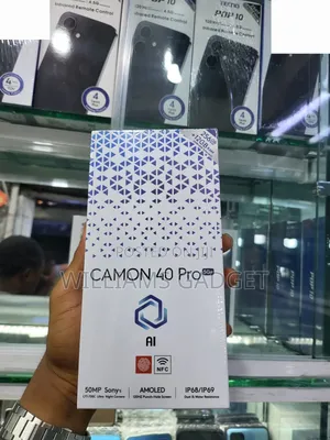 New Tecno Camon 40 Pro 5G 256 GB Silver
