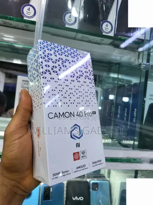 New Tecno Camon 40 Pro 5G 256 GB Silver