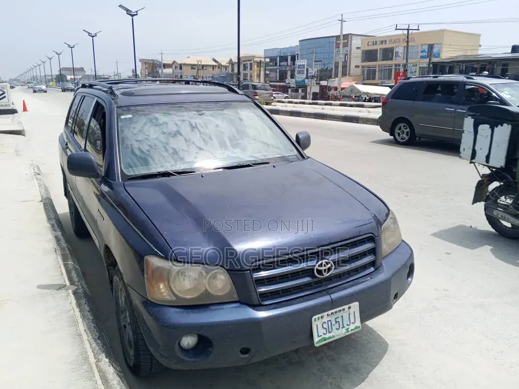 Toyota Highlander 2003 Blue