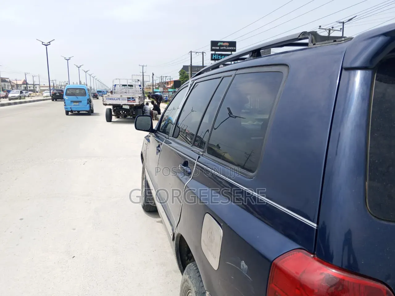 Toyota Highlander 2003 Blue
