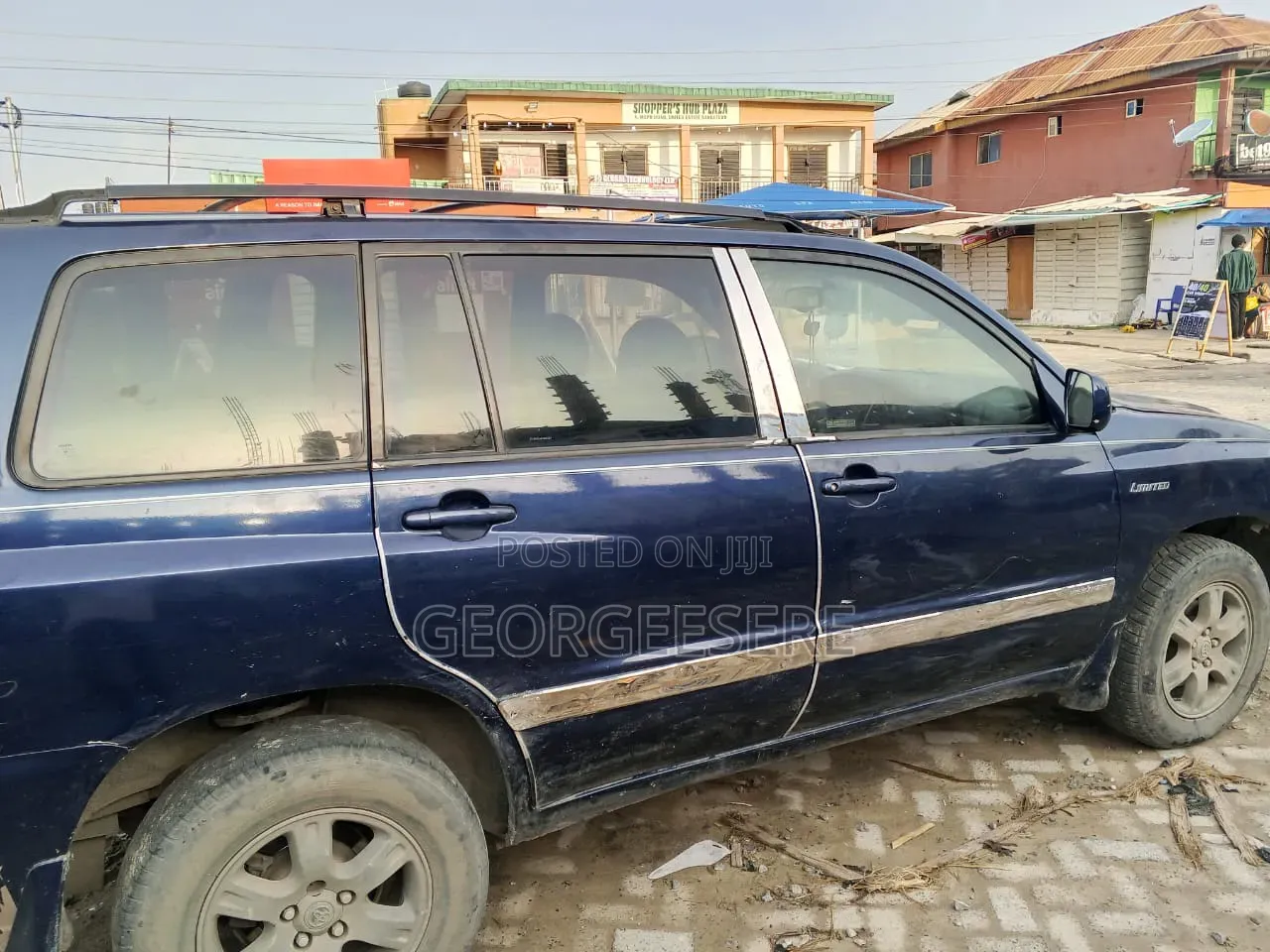 Toyota Highlander 2003 Blue