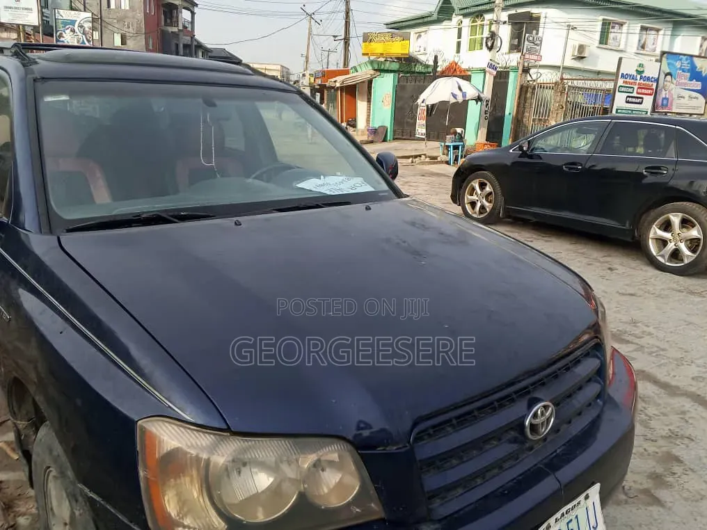 Toyota Highlander 2003 Blue