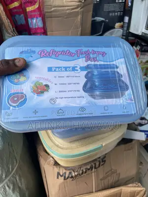 3 Pack Refrigerator Fresh Keeping Box