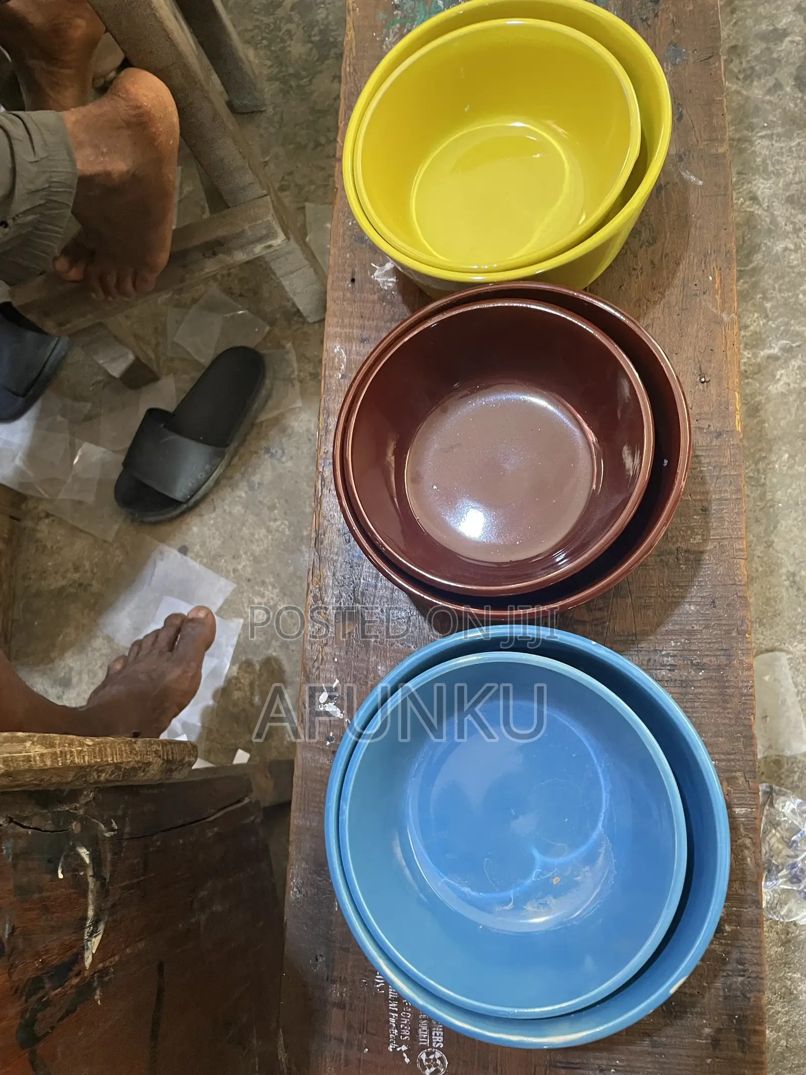 2pcs Glazed Bowl Set