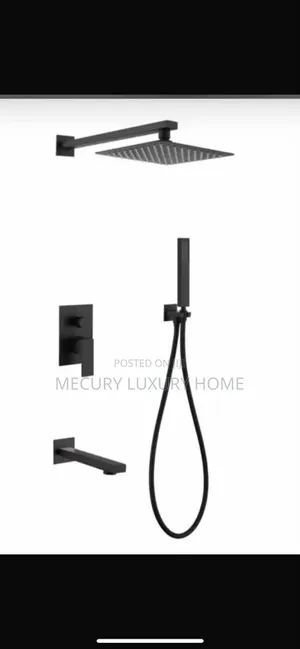 5 Ways Conduit Shower Black