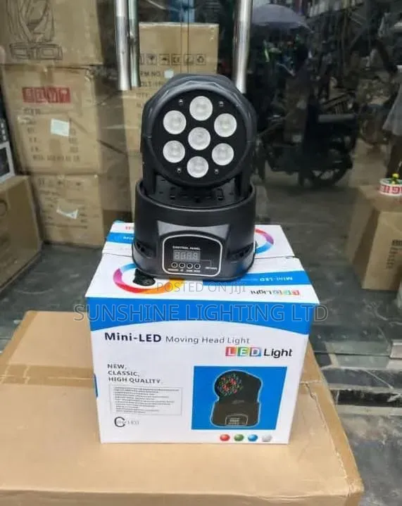 10w by 7 Eyes Moving Head Light