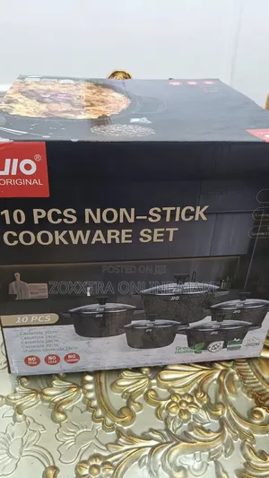 10 PCS Jio Cookware Set