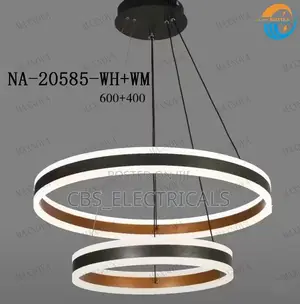 Double-Ring Led Chandelier