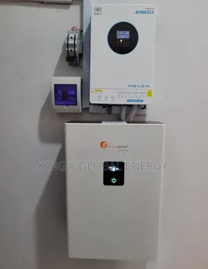 Solar System 6.2kva/48v Hybrid Inverter+10kwh/48v Lithium Battery