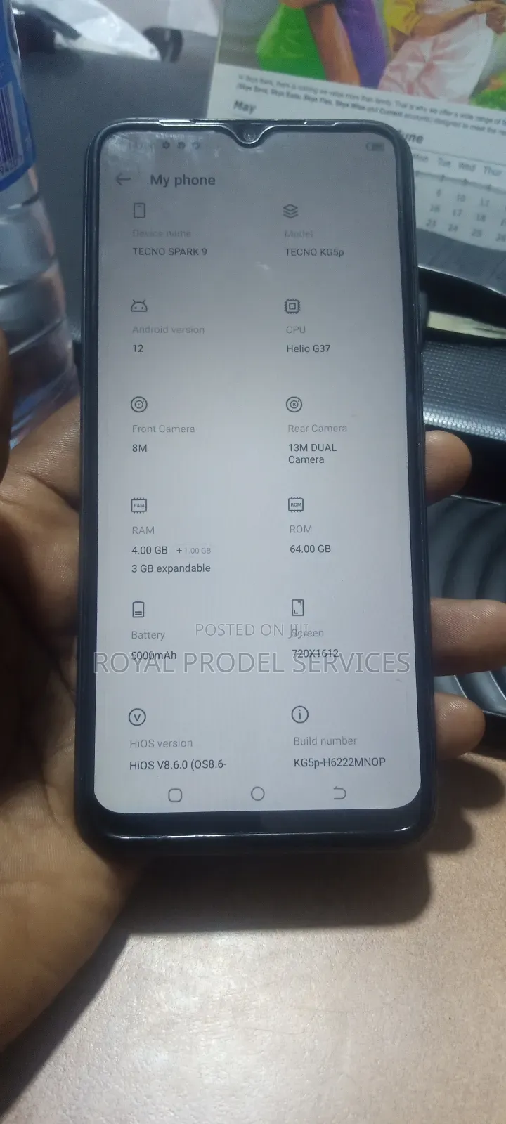 Tecno Spark 9 64 GB Blue