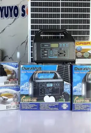 Duravolt 150w Solar Generator + Duravolt 18v/30w Solar Panel