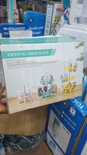 3-Tier Rotating Shoe Drying Rack | Space-Saving Organizer