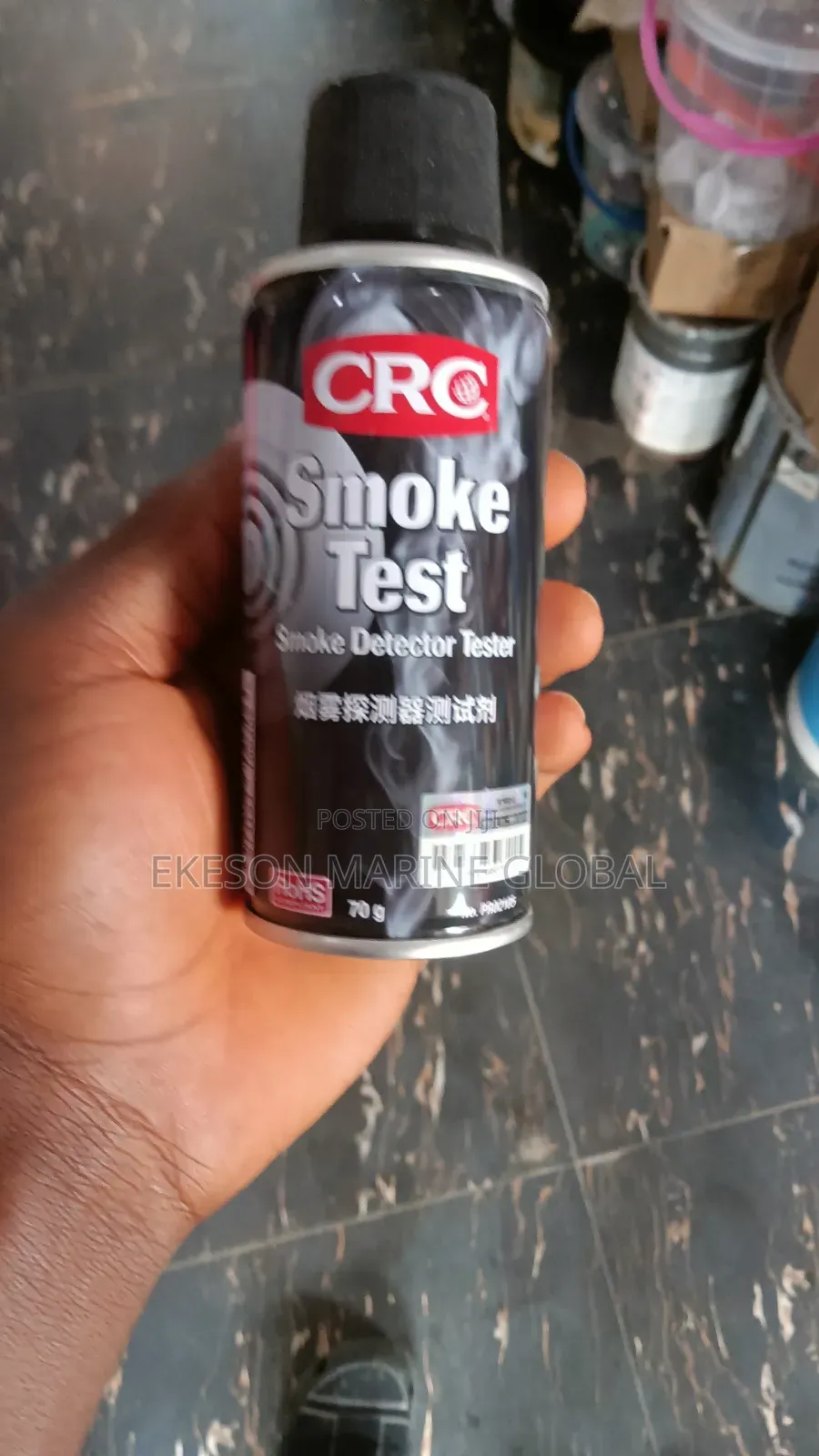 Spray Can Smoke Detector