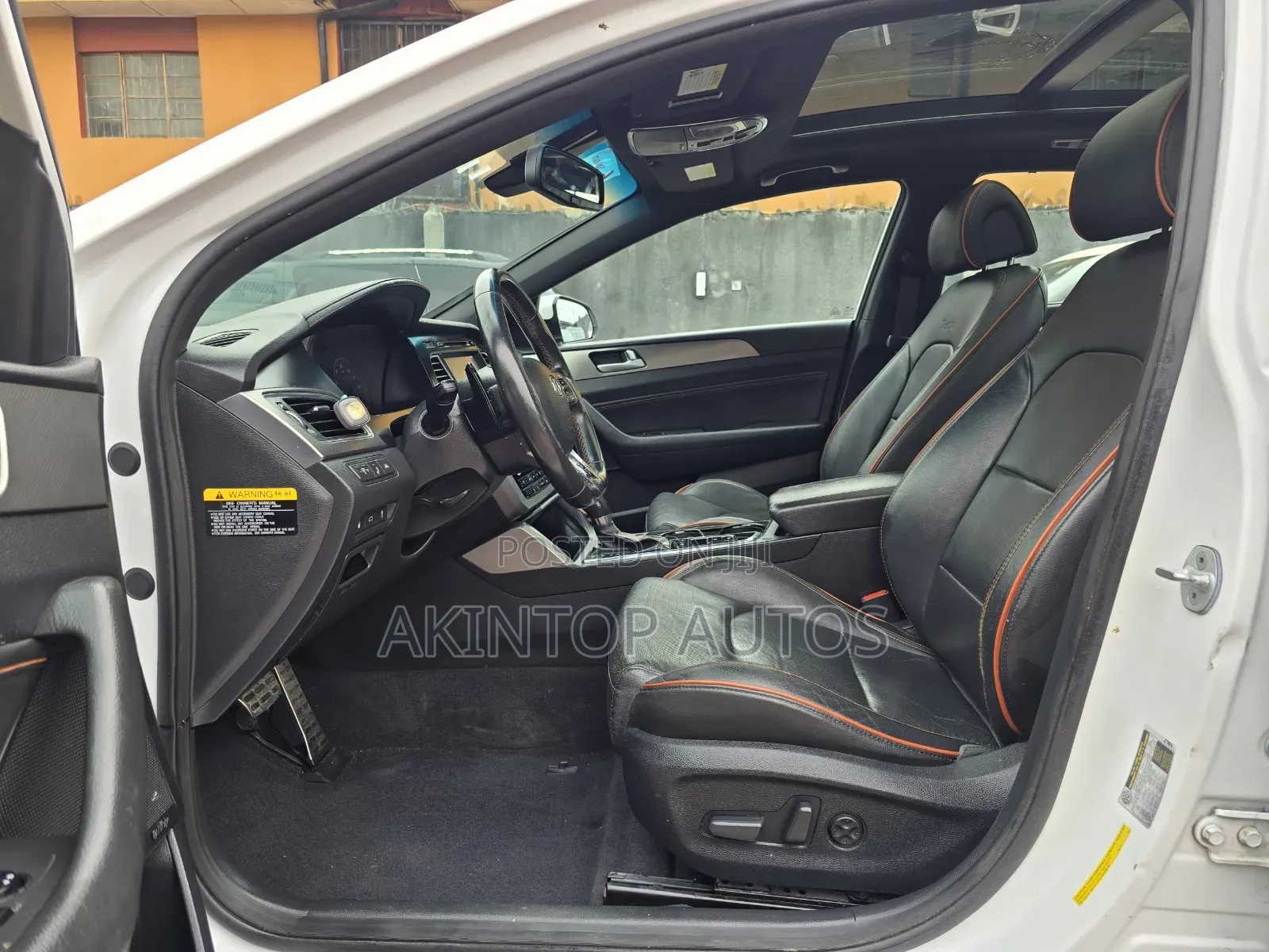 Hyundai Sonata 2015 White