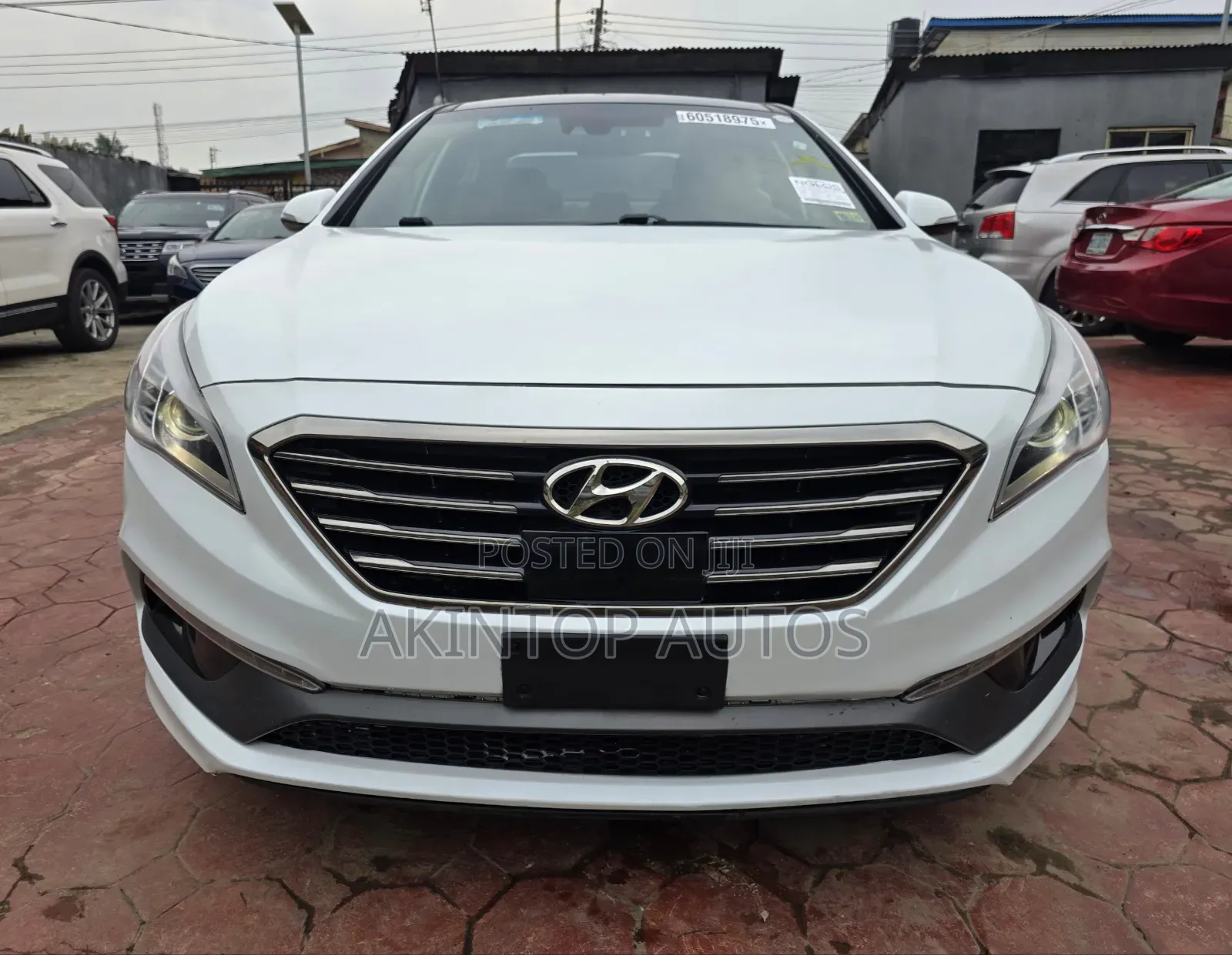 Hyundai Sonata 2015 White