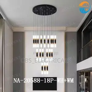18-Piece Cascading Led Chandelier