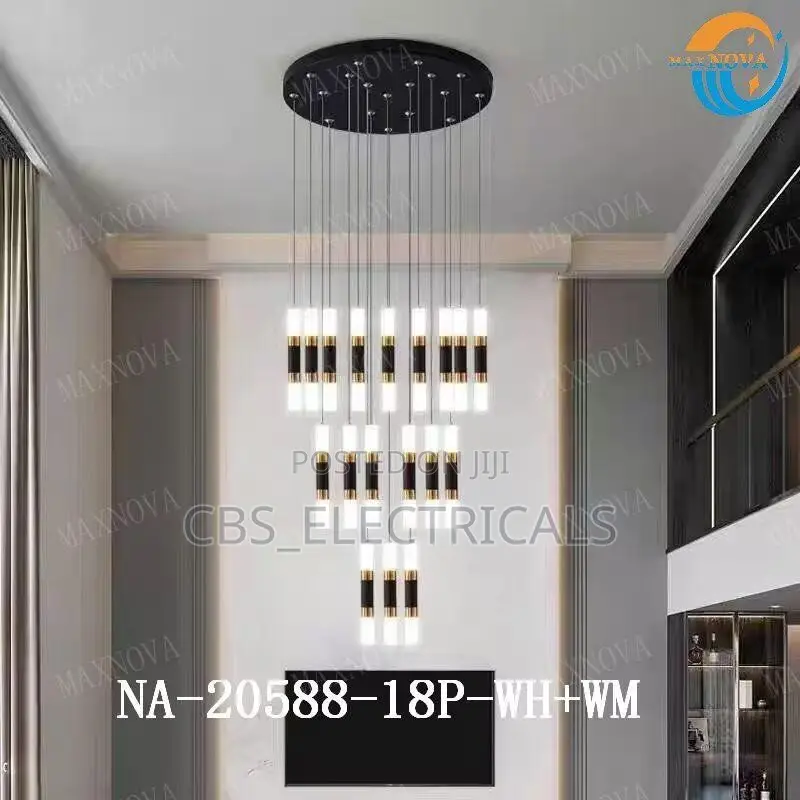 18-Piece Cascading Led Chandelier