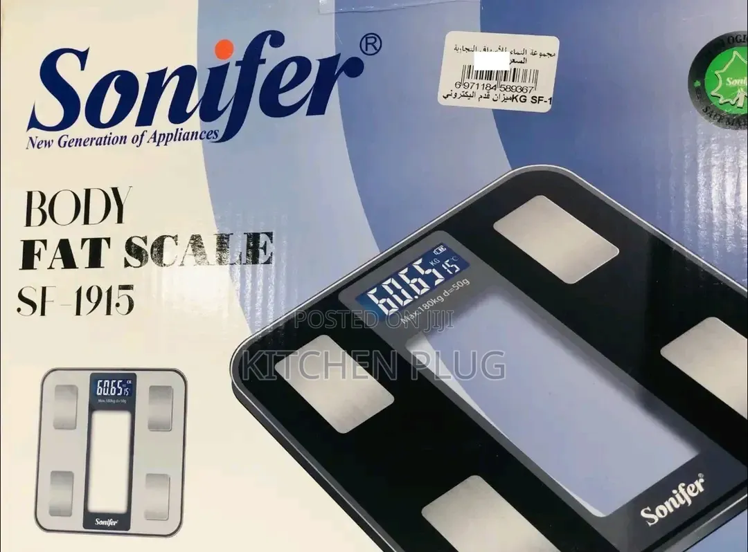 Sonifer Electronic Smart Body Fat Analyzer and Digital Weight Scale