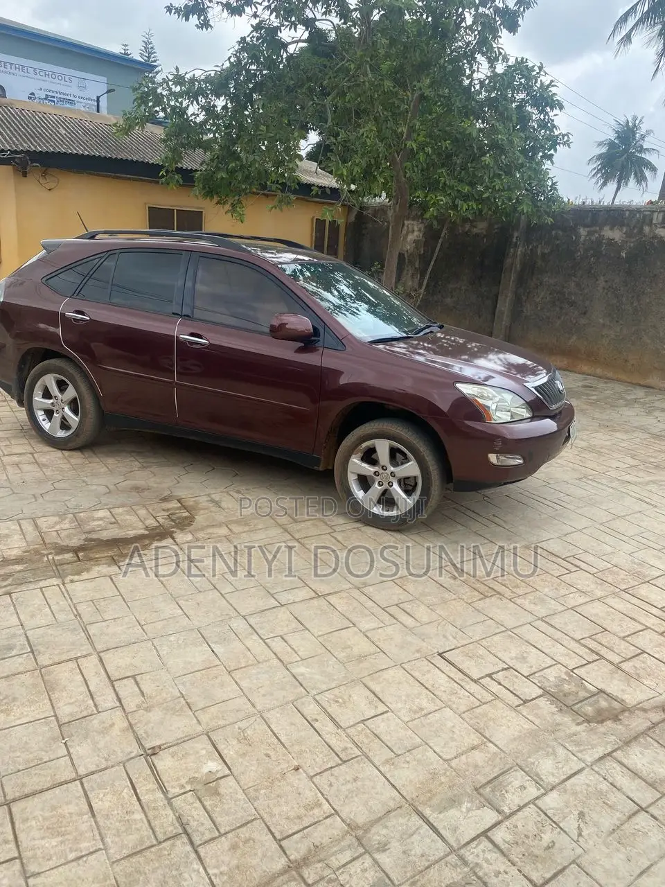 Lexus RX 350 2008 Maroon