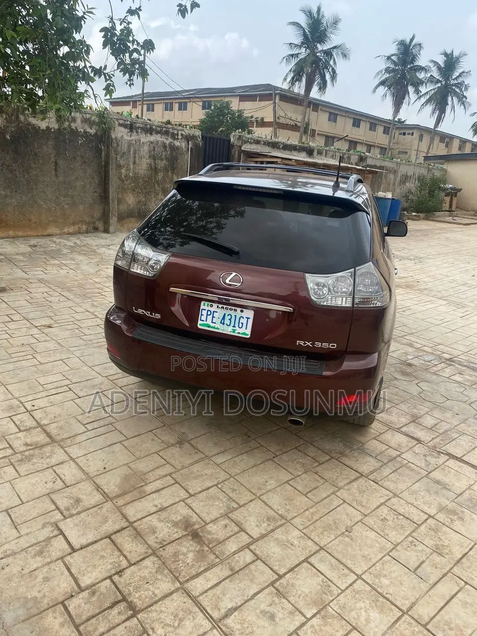 Lexus RX 350 2008 Maroon