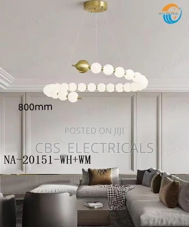 Wave Spiral Pendant Chandeliers